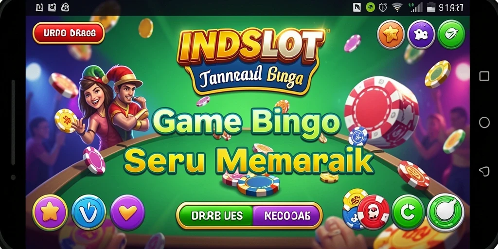 Tangkapan layar gameplay INDSLOT yang menampilkan pengalaman Bingo yang mengasyikkan.