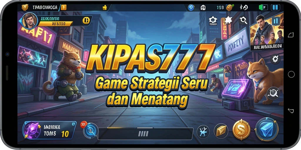 Screenshot gameplay KIPAS777 menampilkan aksi strategi yang mendebarkan.