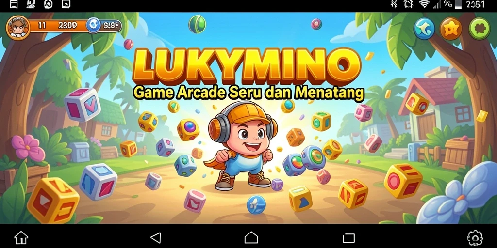 Gameplay <strong>LUKYMINO</strong> yang seru dan penuh aksi.