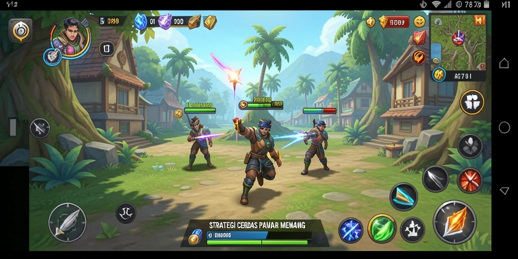 Screenshot gameplay RR789 yang menampilkan aksi strategi mendebarkan.