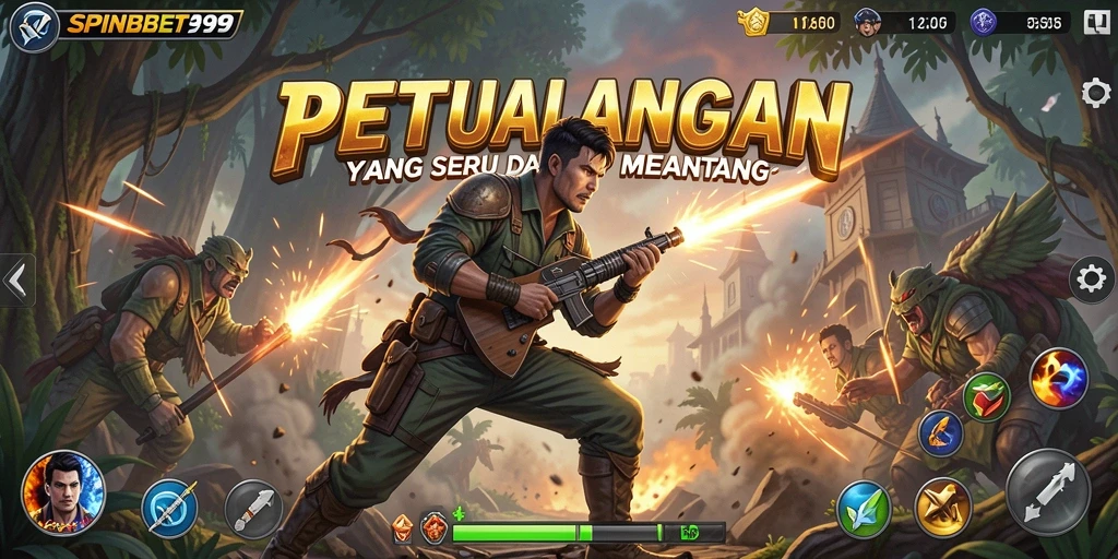 Tampilan mengesankan dari gameplay SPINBET99 yang penuh aksi.