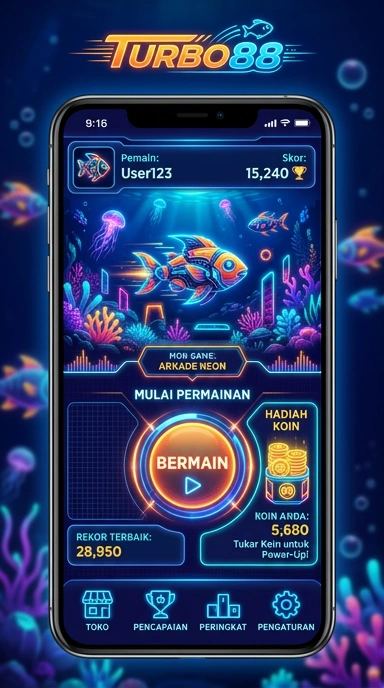 Tampilan antarmuka turbo88 yang menarik dan mudah digunakan.